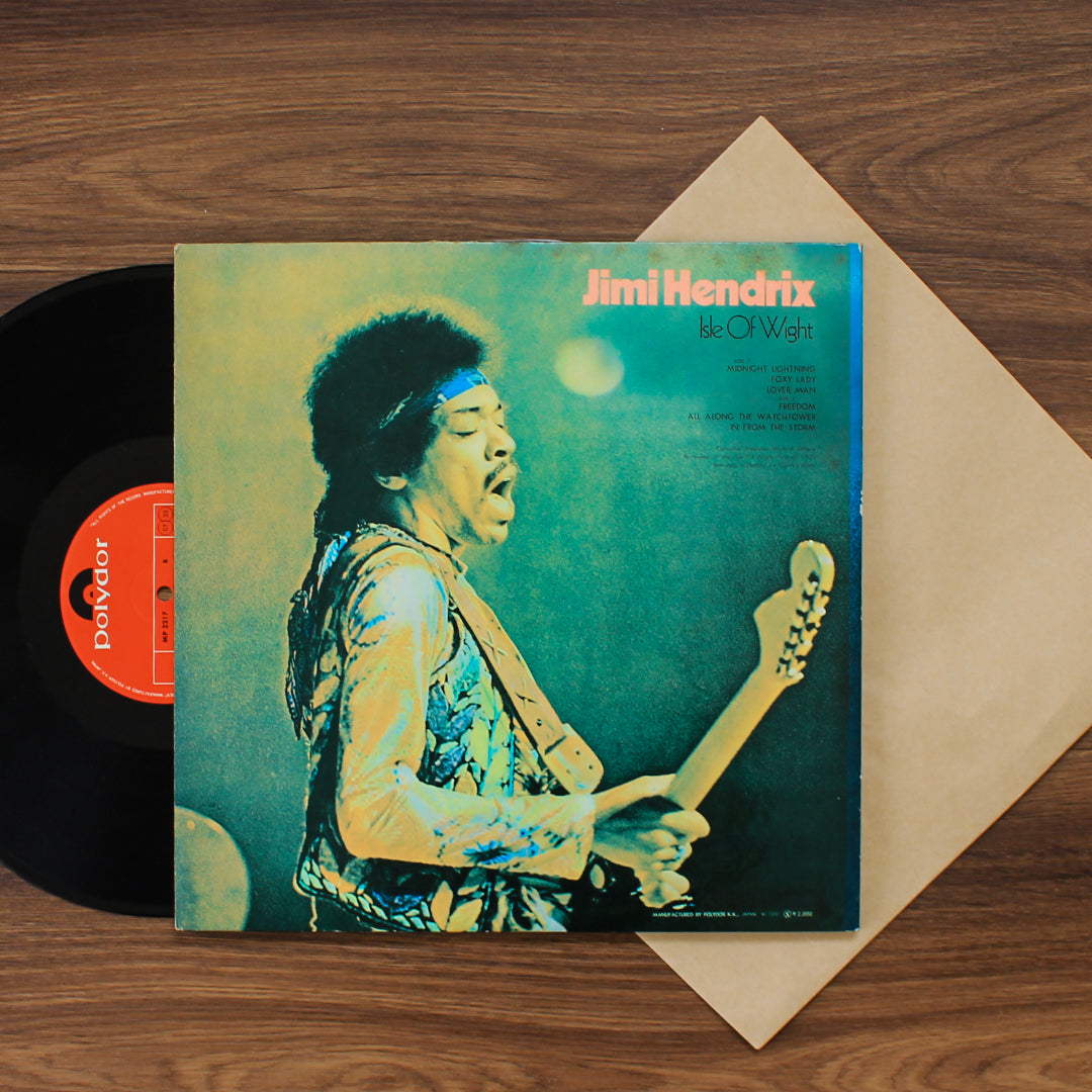 Jimi Hendrix - Isle Of Wight 33'lük LP PLAK Japan Vinyl