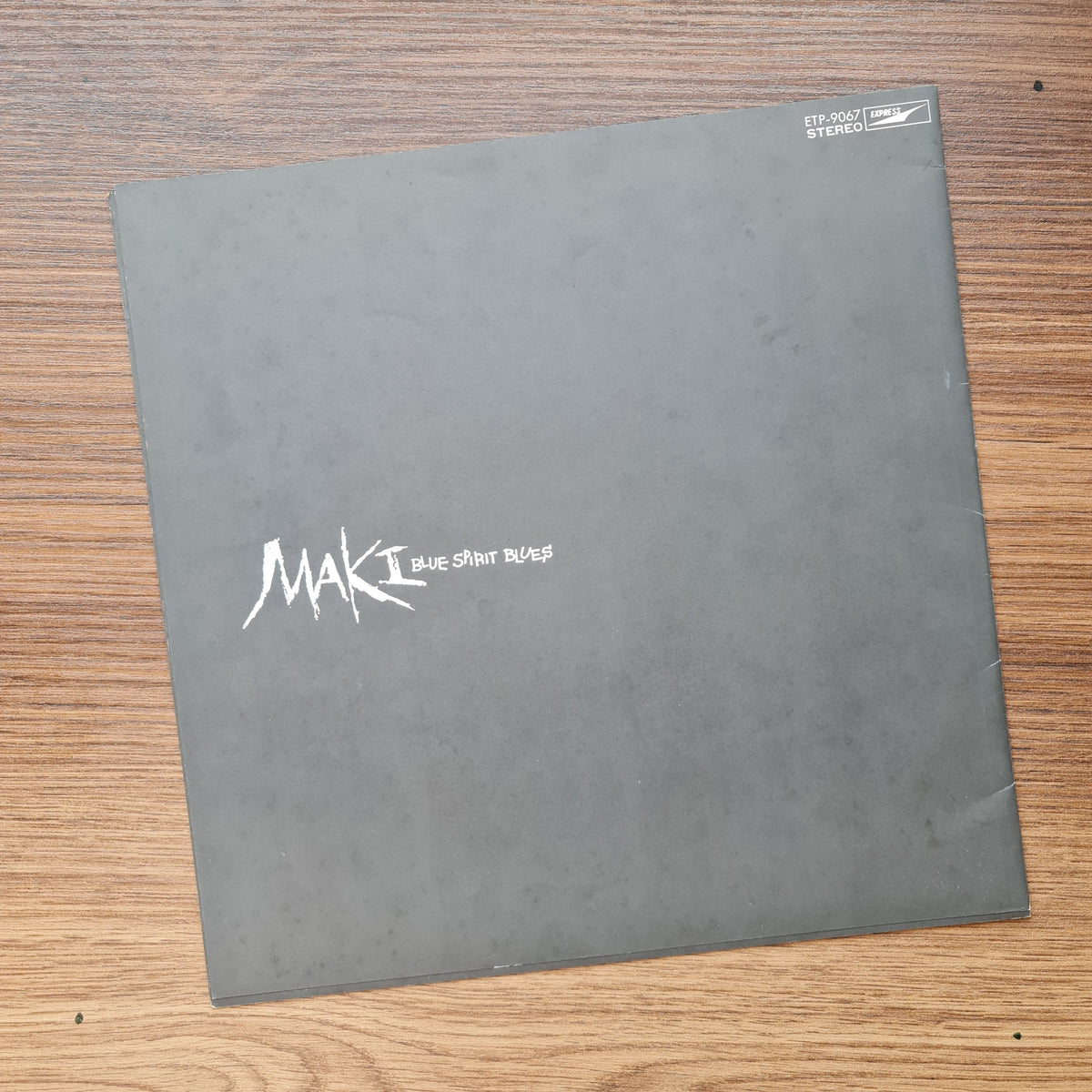 Maki Asakawa - Blue Spirit Blues 33'lük LP PLAK Japan Vinyl