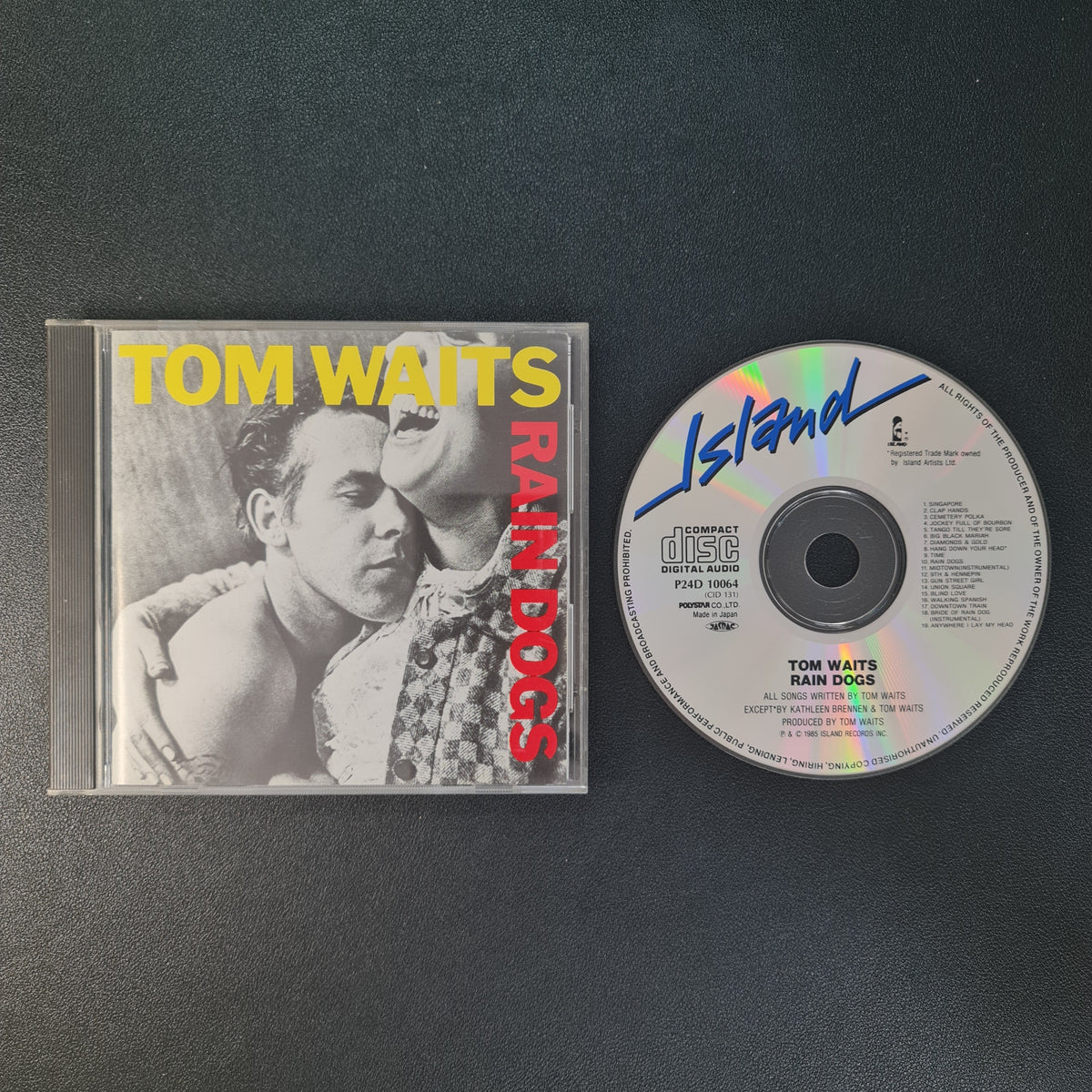 Tom Waits - Rain Dogs Japan Vinyl