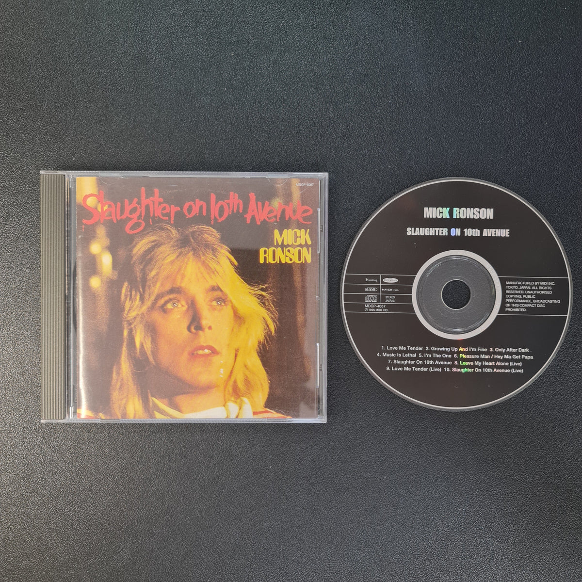 Mick Ronson - Slaughter On 10th Avenue Japan Vinyl