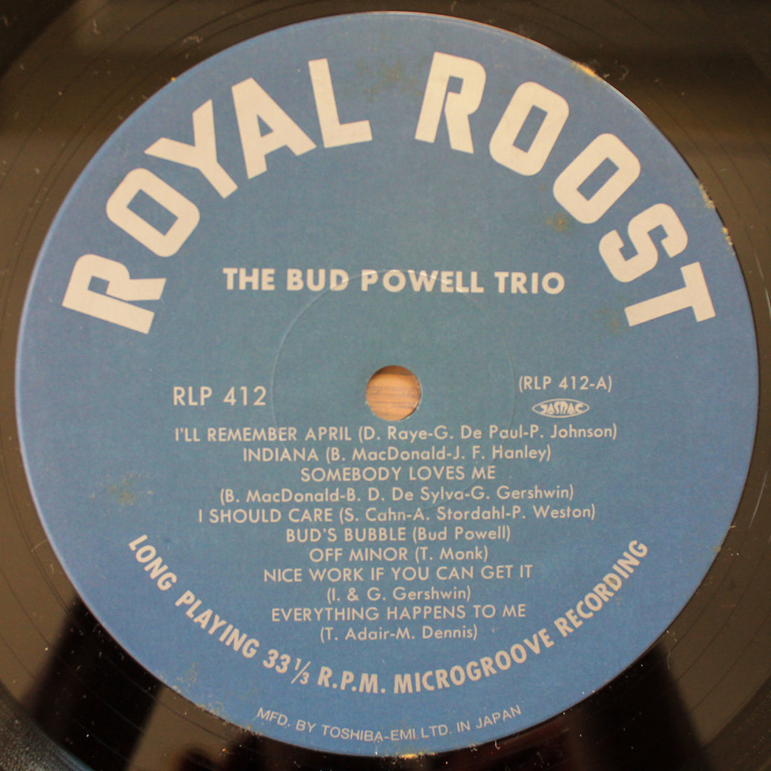 The Bud Powell Trio - The Bud Powell Trio Japan Vinyl