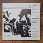 Zoot Sims / Al Cohn / Phil Woods – Jazz Alive! A Night At The Half Note 33'lük LP PLAK Japan Vinyl