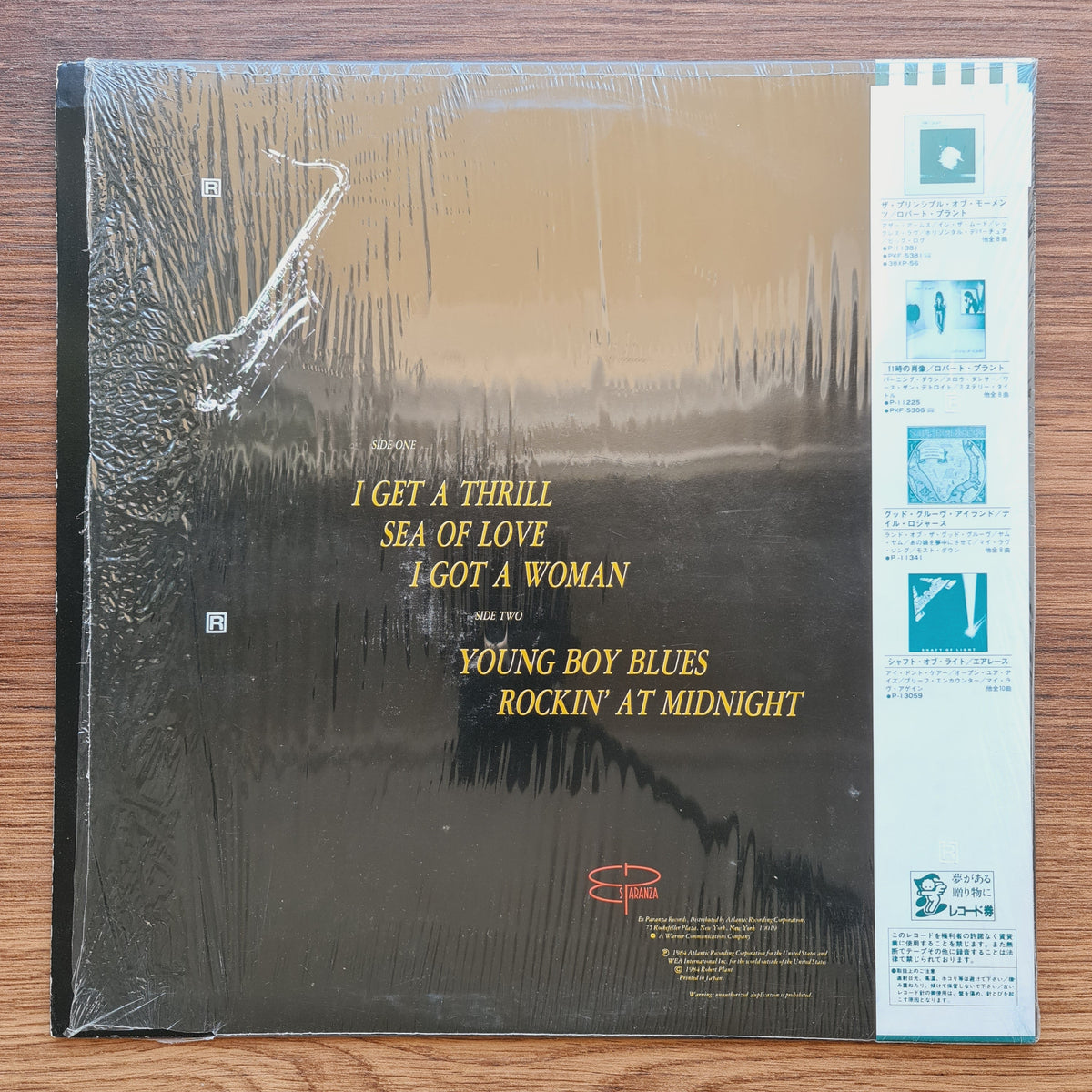 The Honeydrippers - Volume One Japan Vinyl