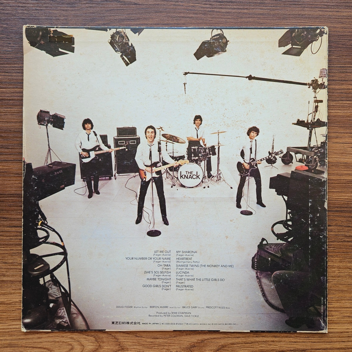 The Knack – Get The Knack 33'lük LP PLAK Japan Vinyl