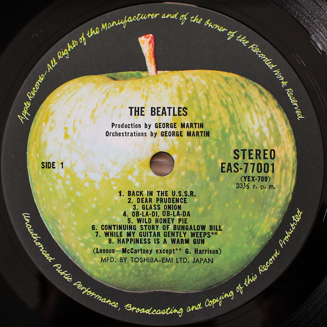 The Beatles - White Album 33'lük LP PLAK Japan Vinyl