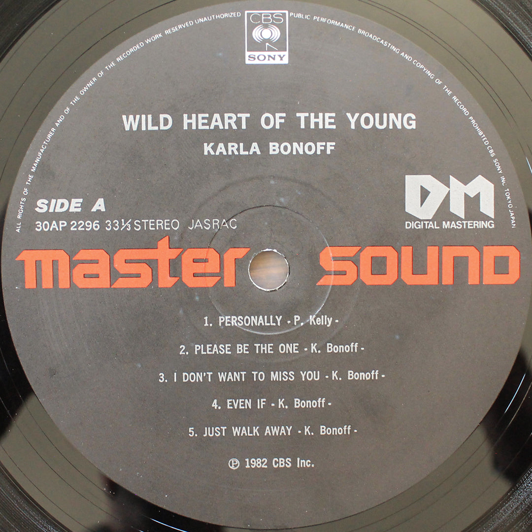Karla Bonoff - Wild Heart Of The Young Japan Vinyl