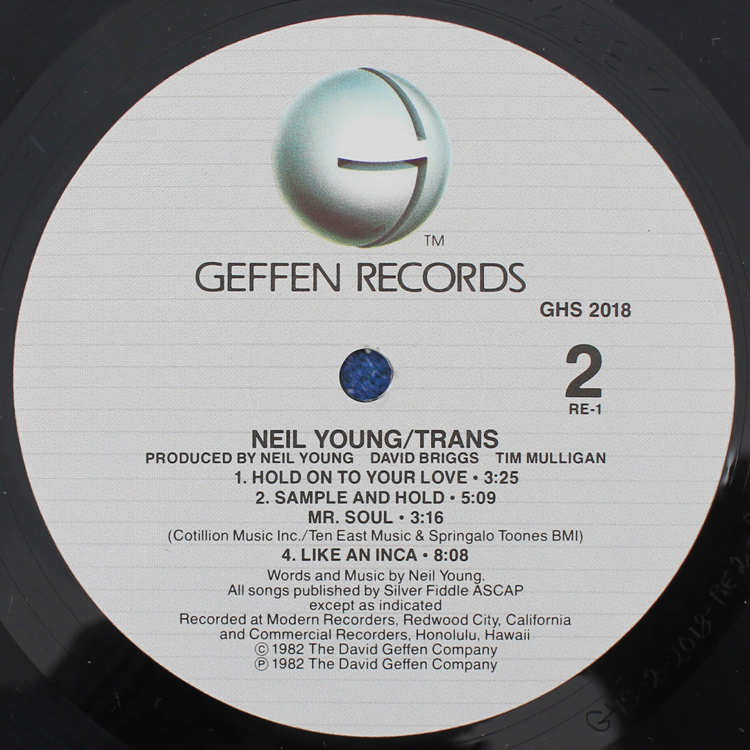 Neil Young – Trans İmzalı Plak Japan Vinyl