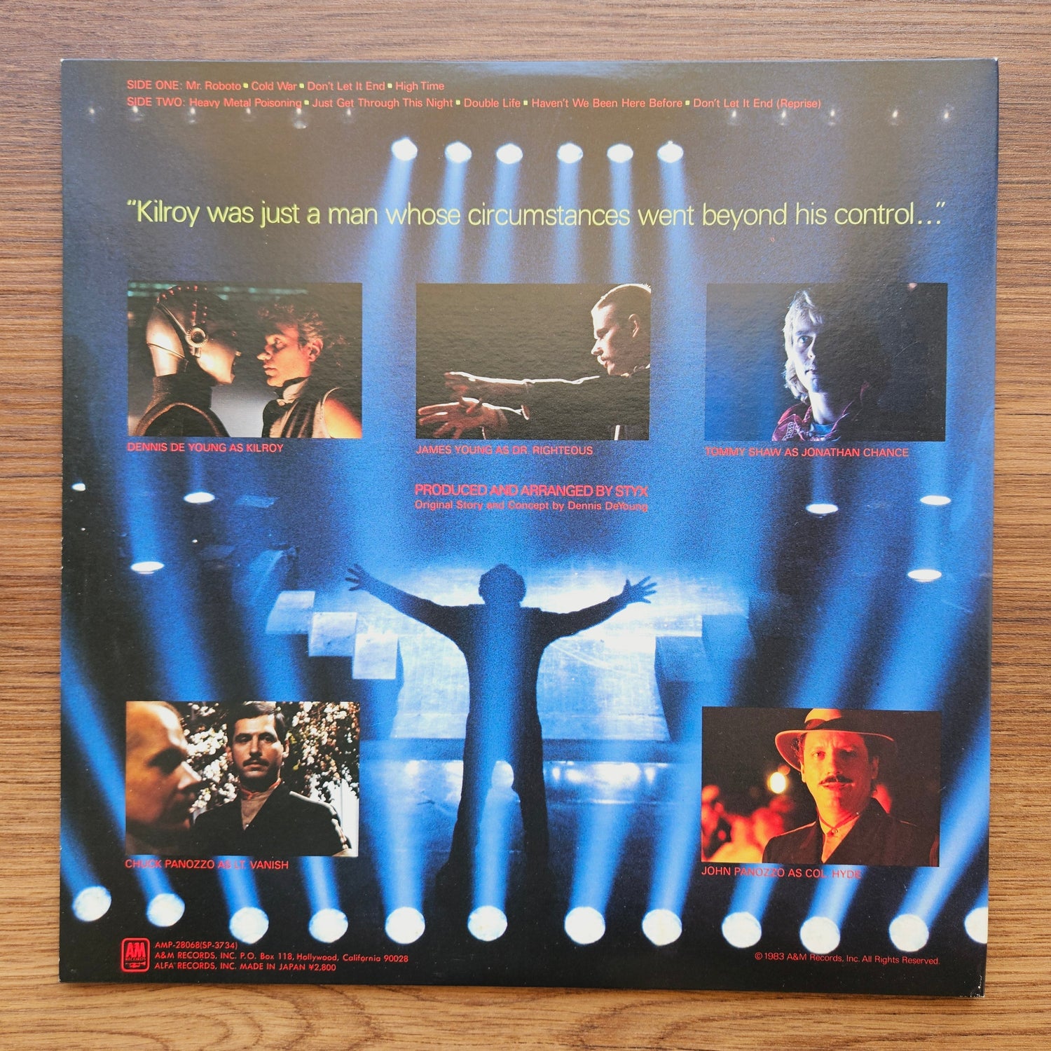 Styx - Kilroy Was Here Japan Vinyl