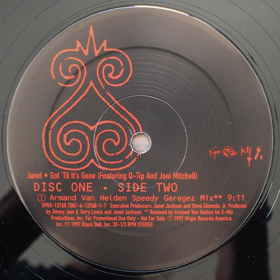 Janet Featuring Q-Tip And Joni Mitchell - Got 'Til It's Gone Japan Vinyl