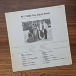 Rip Rig + Panic – Attitude 33'lük LP PLAK Japan Vinyl