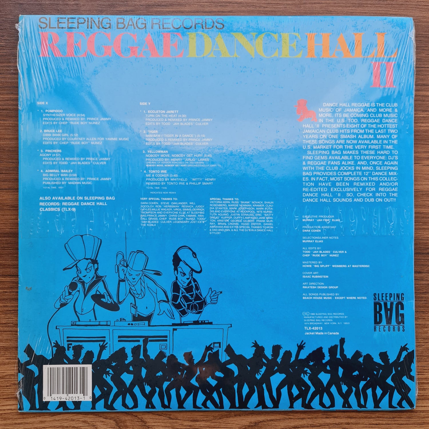 Reggae Dance Hall II Japan Vinyl
