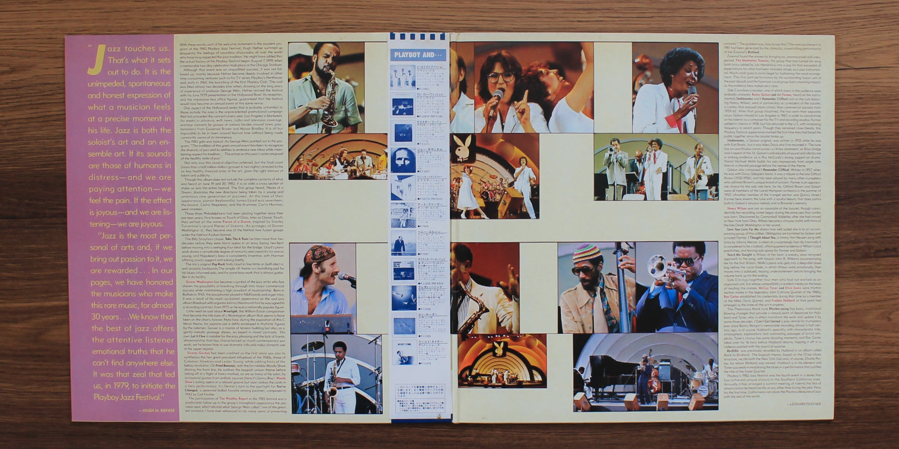 In Performance At The Playboy Jazz Festival 33'lük LP PLAK Japan Vinyl