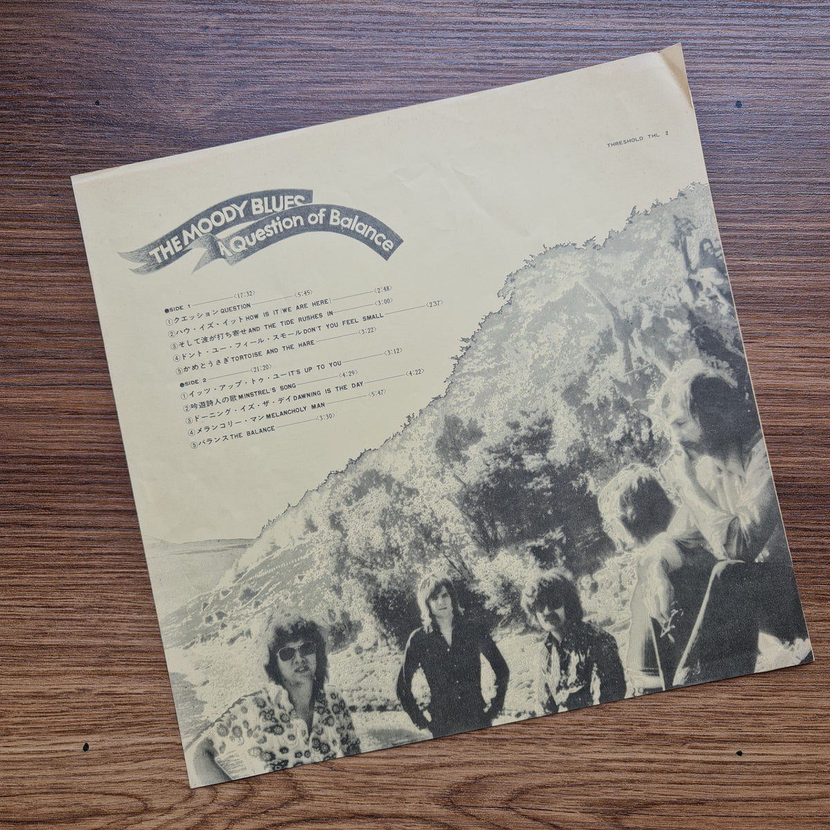 The Moody Blues – A Question Of Balance 33'lük LP PLAK Japan Vinyl