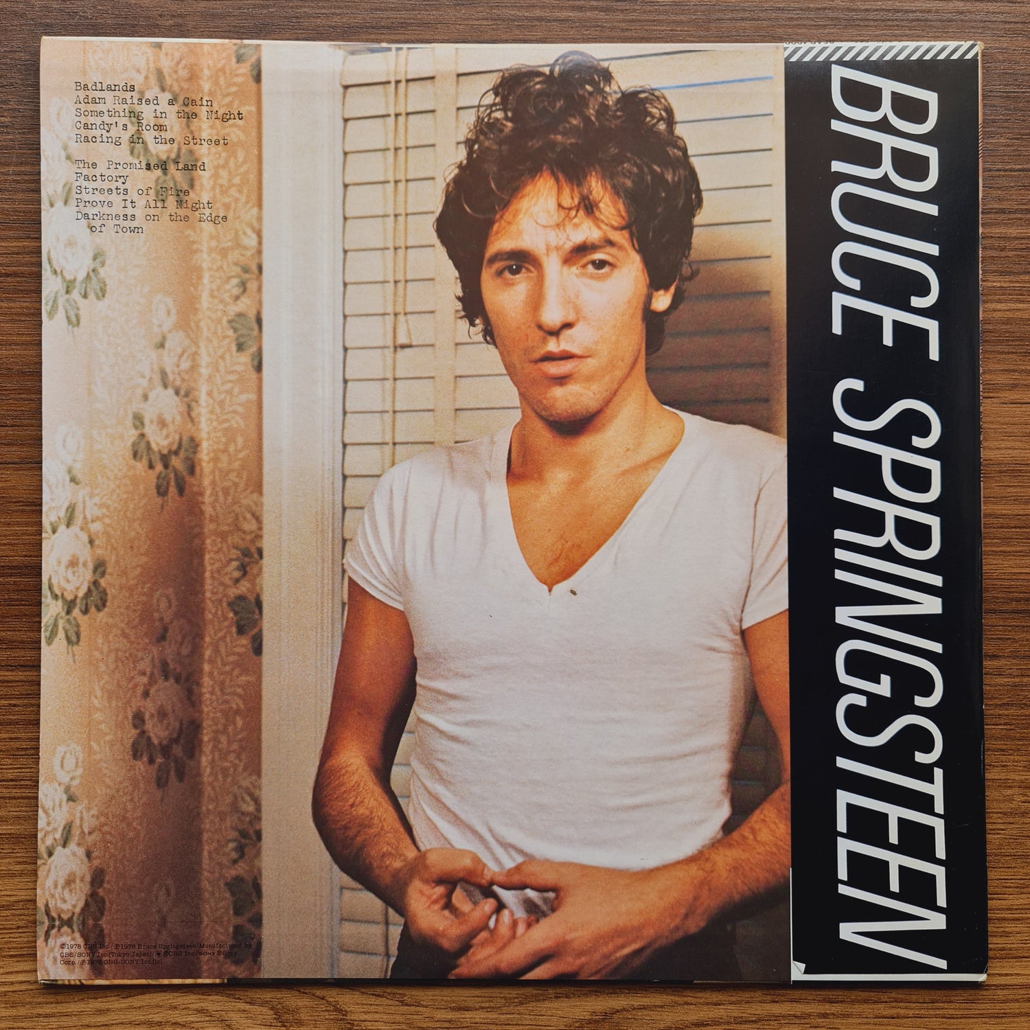 Bruce Springsteen – Darkness On The Edge Of Town 33'lük LP PLAK Japan Vinyl