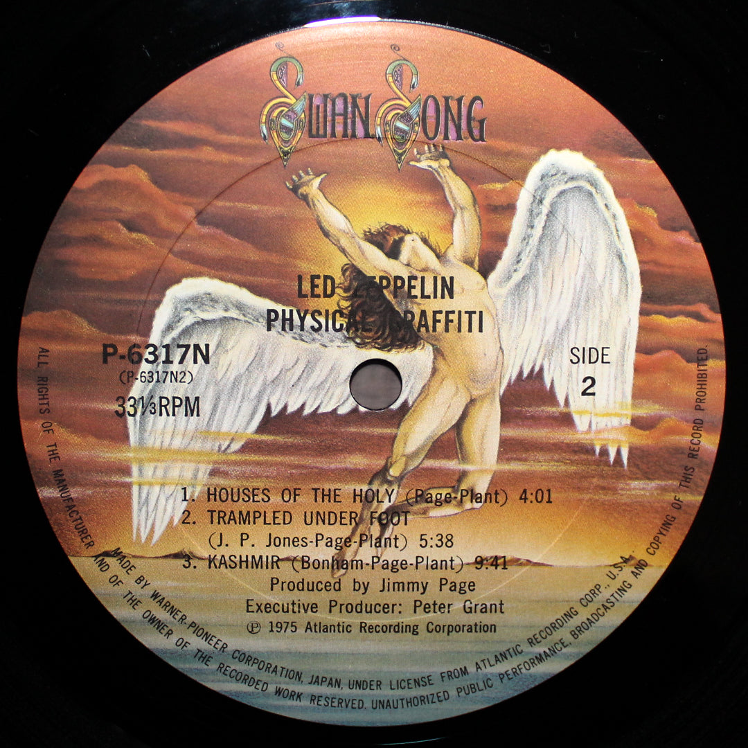 Led Zeppelin ‎- Physical Graffiti Japan Vinyl