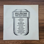Fillmore – The Last Days Japan Vinyl