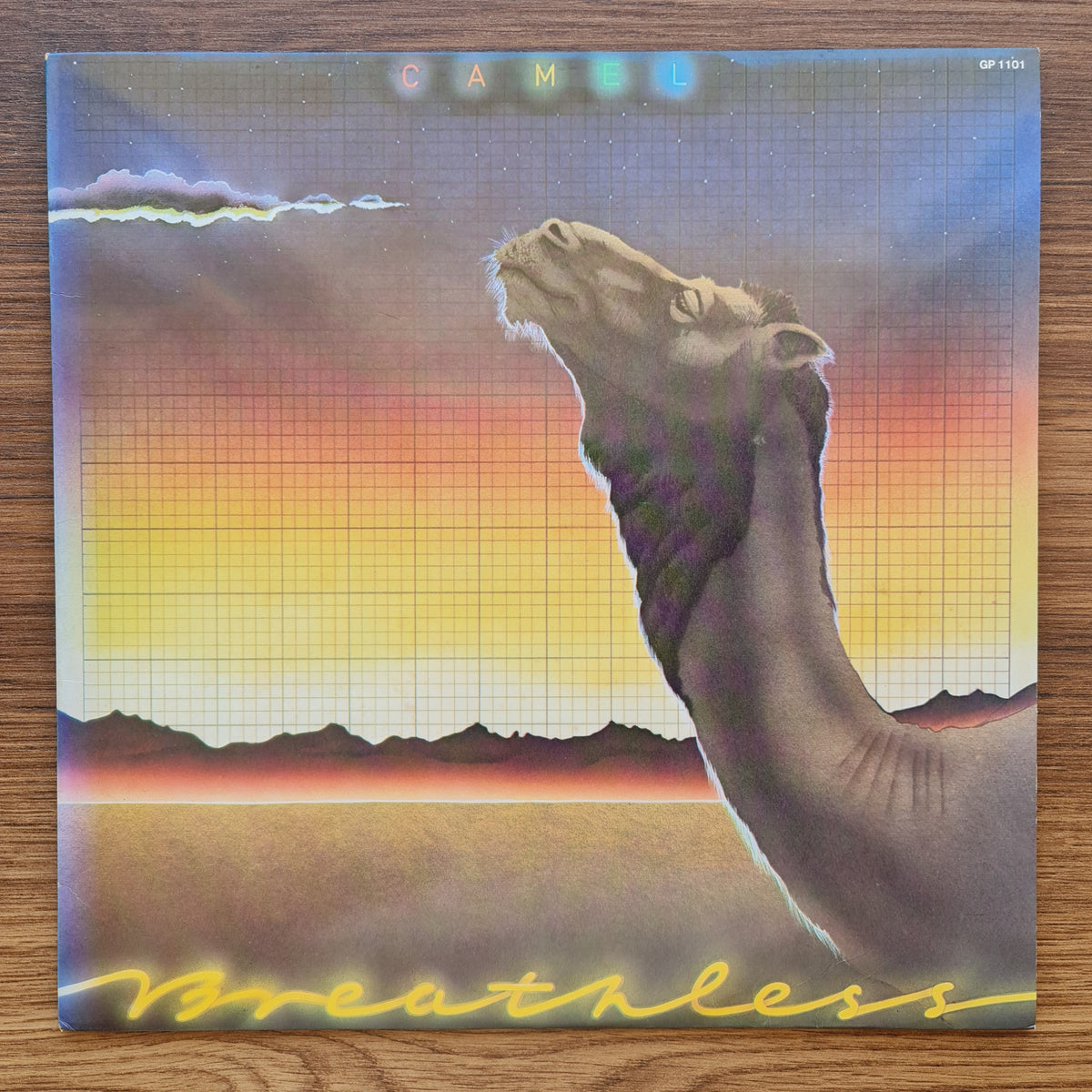 Camel – Breathless 33'lük LP PLAK Japan Vinyl
