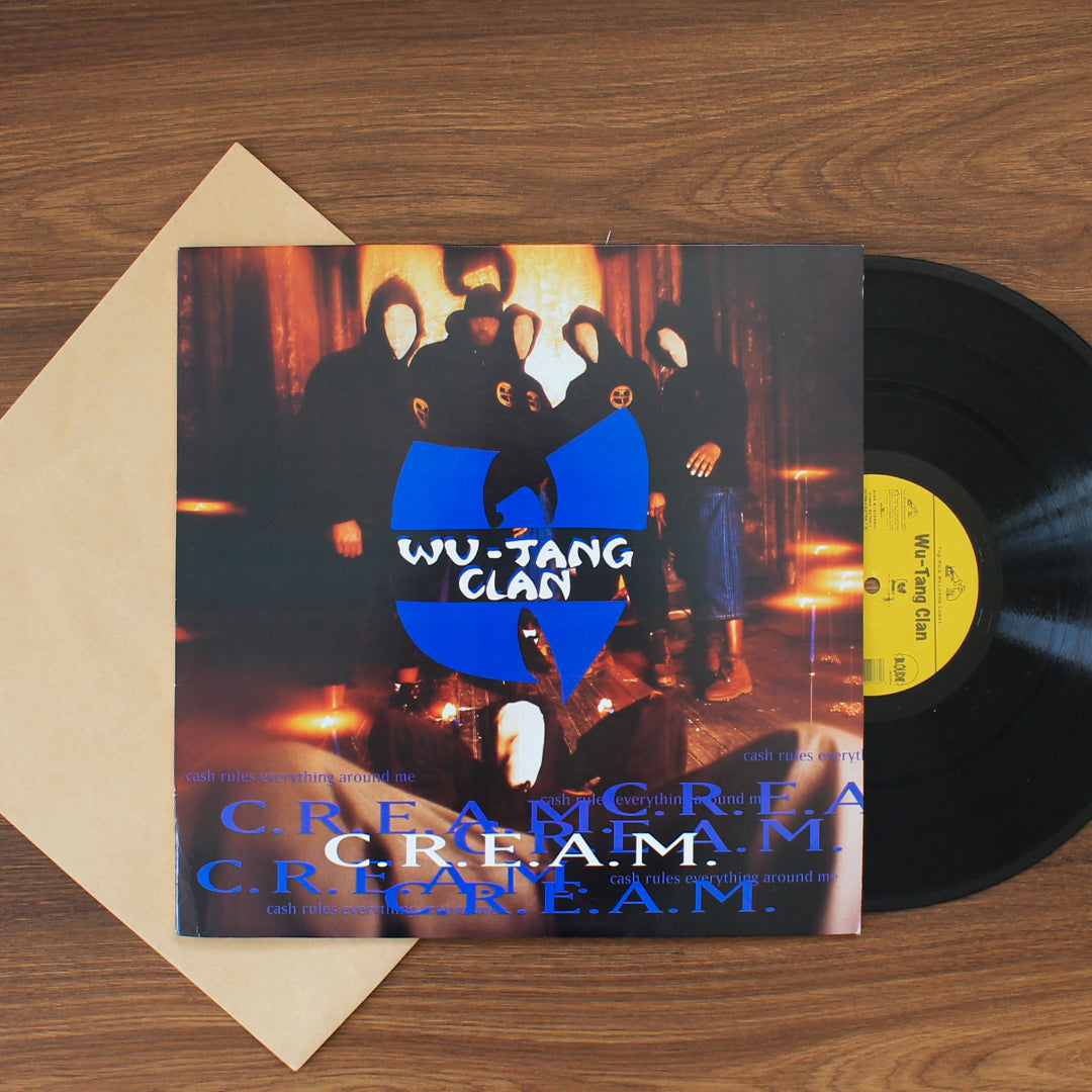 Wu-Tang Clan - C.R.E.A.M. (Cash Rules Everything Around Me) 33'lük LP PLAK Japan Vinyl