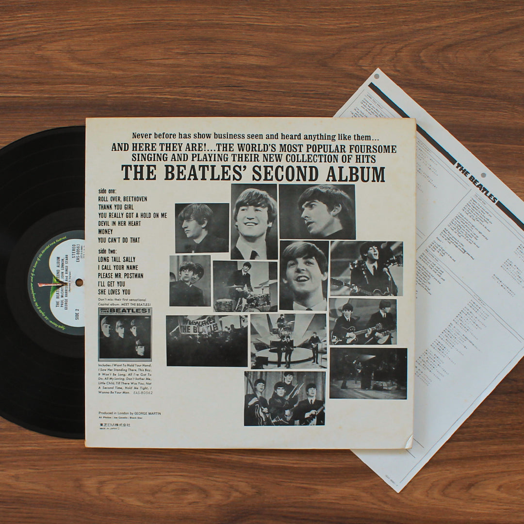 The Beatles - The Beatles' Second Album 33'lük LP PLAK Japan Vinyl