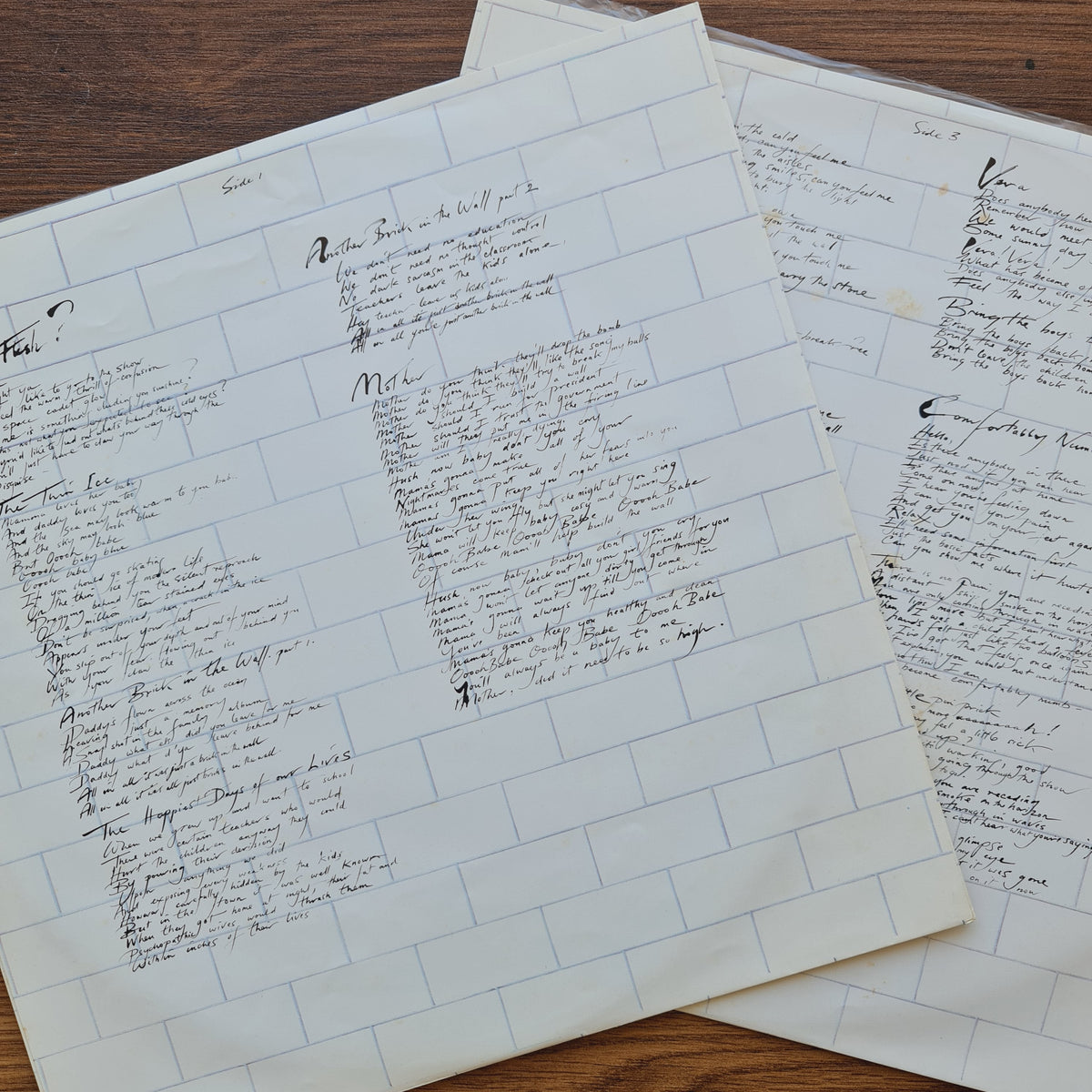 Pink Floyd – The Wall 33'lük LP PLAK Japan Vinyl