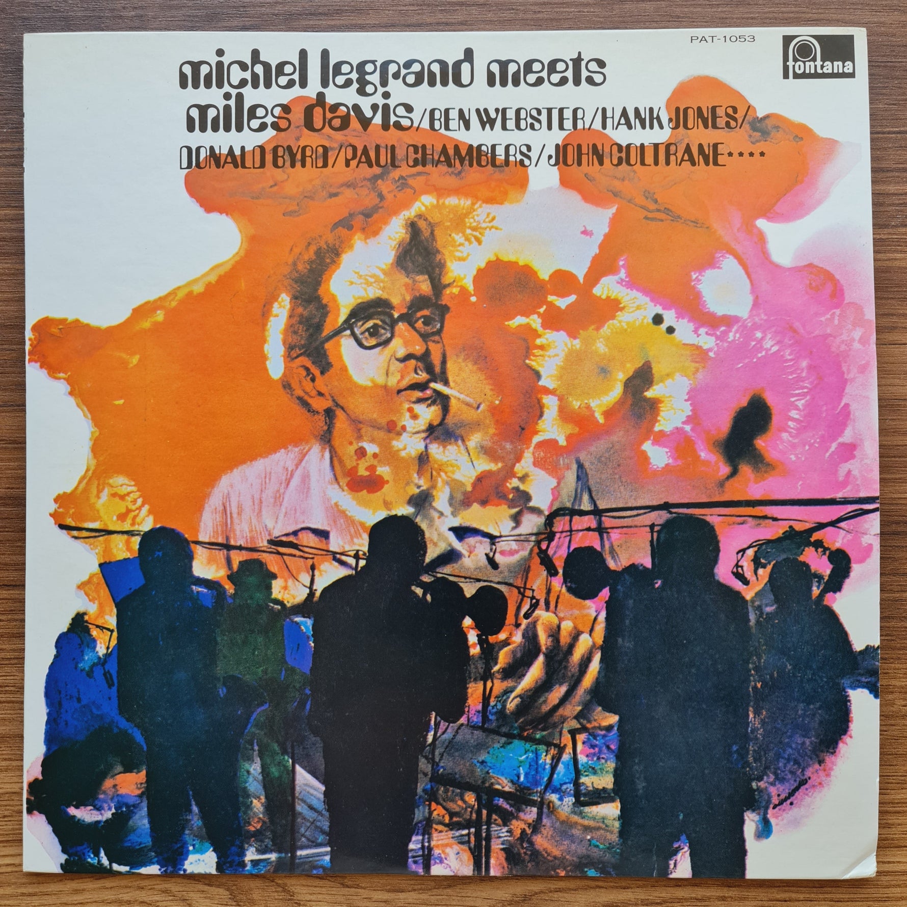 Michel Legrand – Michel Legrand Meets Miles Davis 33'lük LP PLAK Japan Vinyl