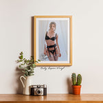 Barbara Palvin 20x30 cm Boyutunda El İmzalı Fotoğraf (Ömür Boyu COA) Japan Vinyl