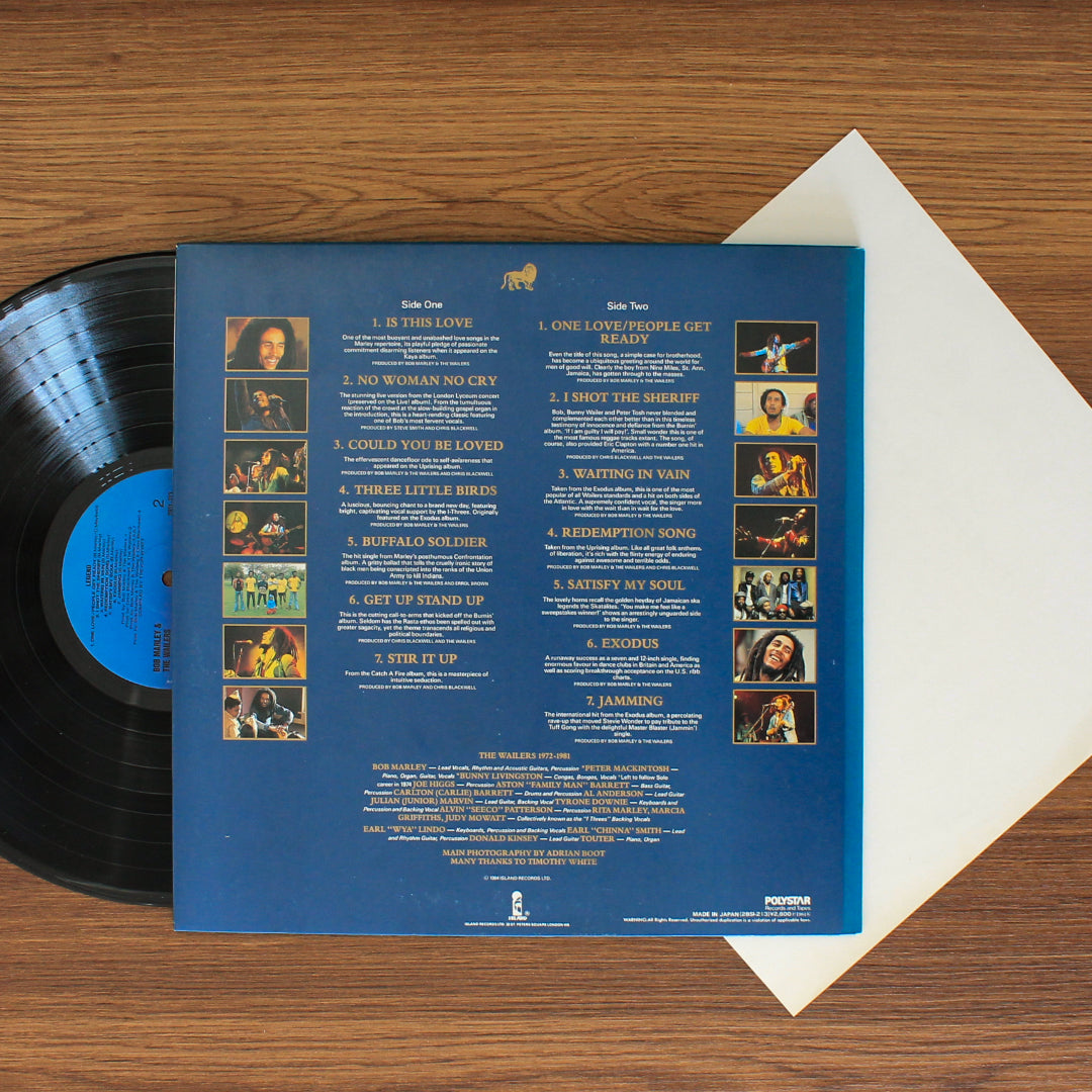 Bob Marley And The Wailers - Legend Japan Vinyl