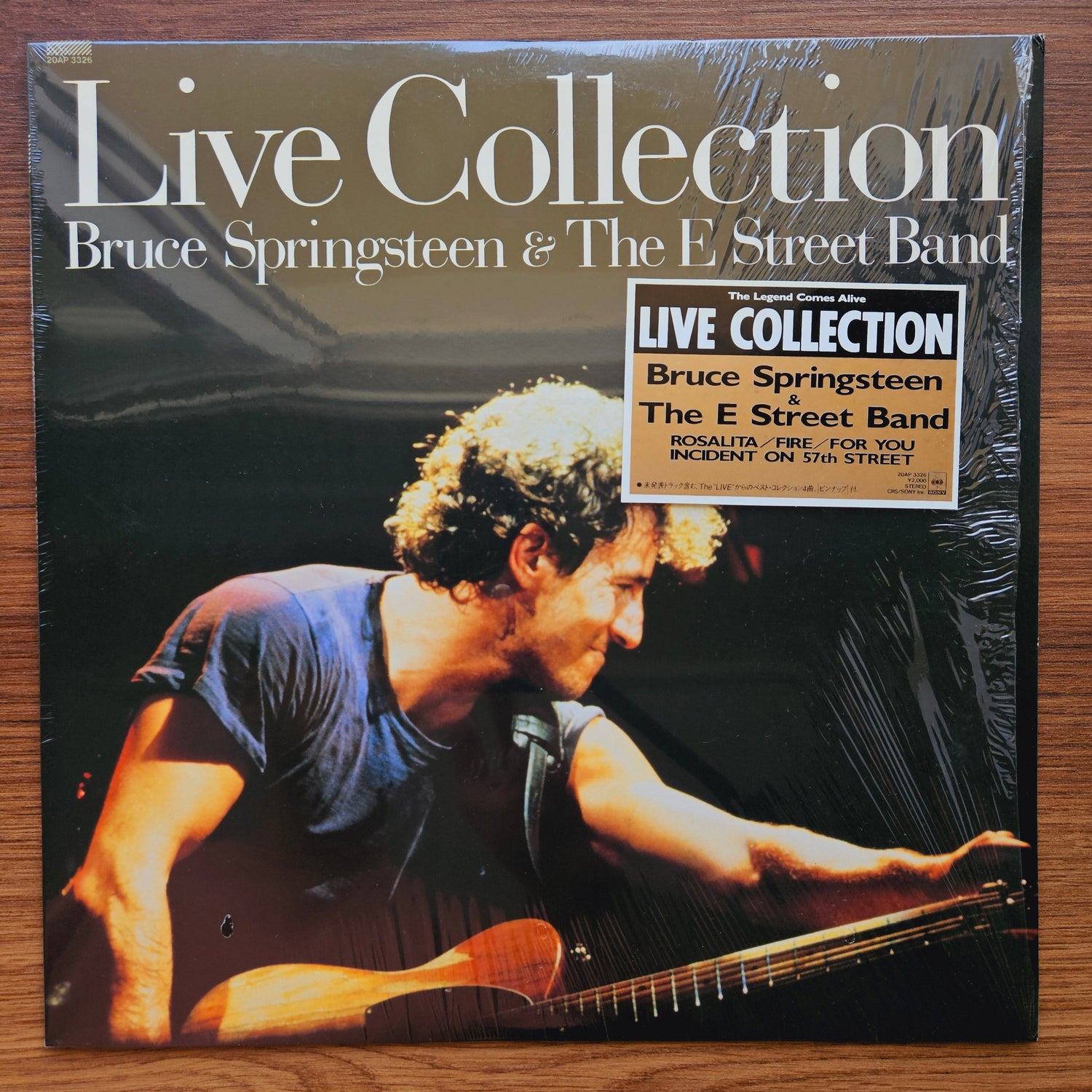 Bruce Springsteen & The E Street Band – Live Collection 33'lük LP PLAK Japan Vinyl