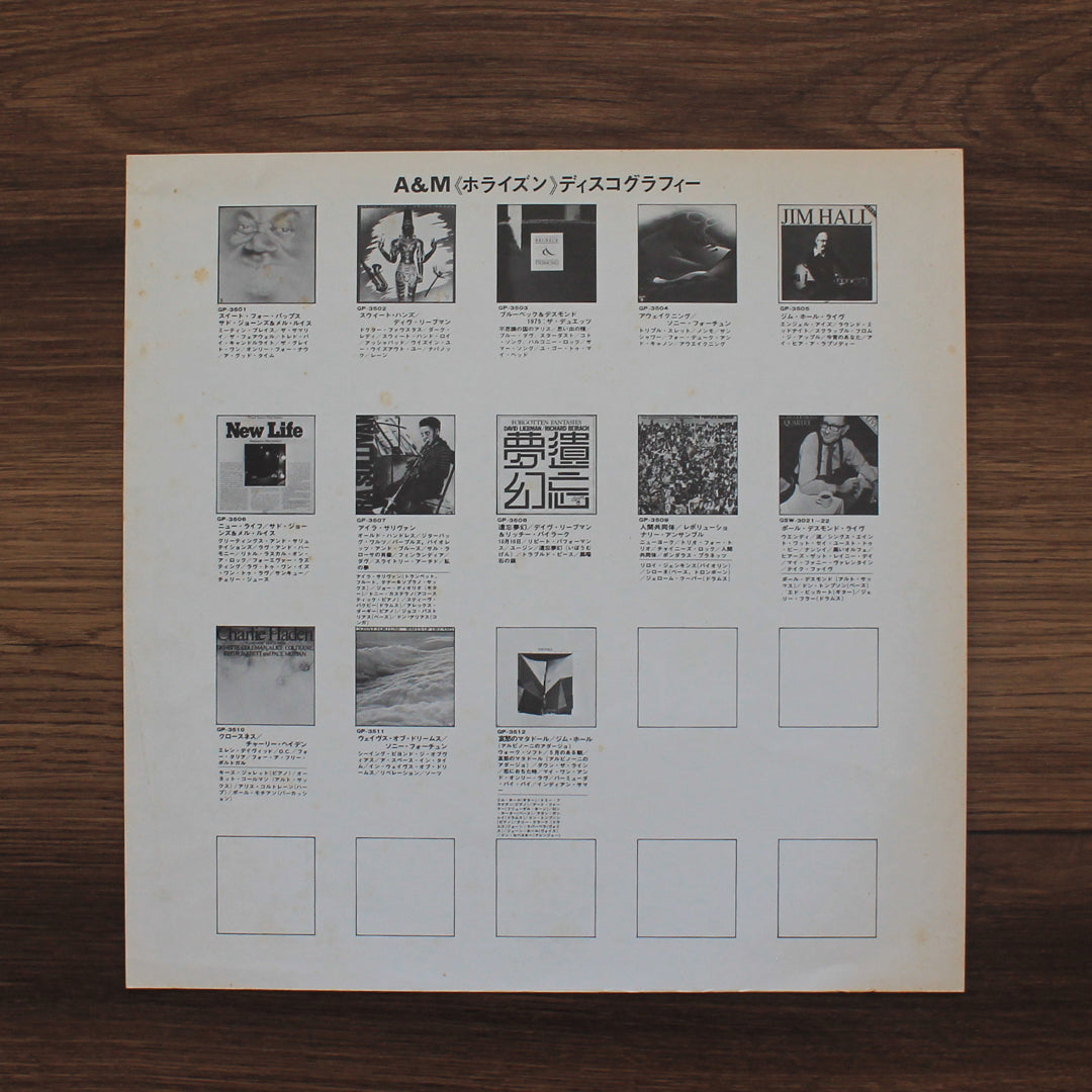 Jim Hall - Commitment Imzali Plak Japan Vinyl