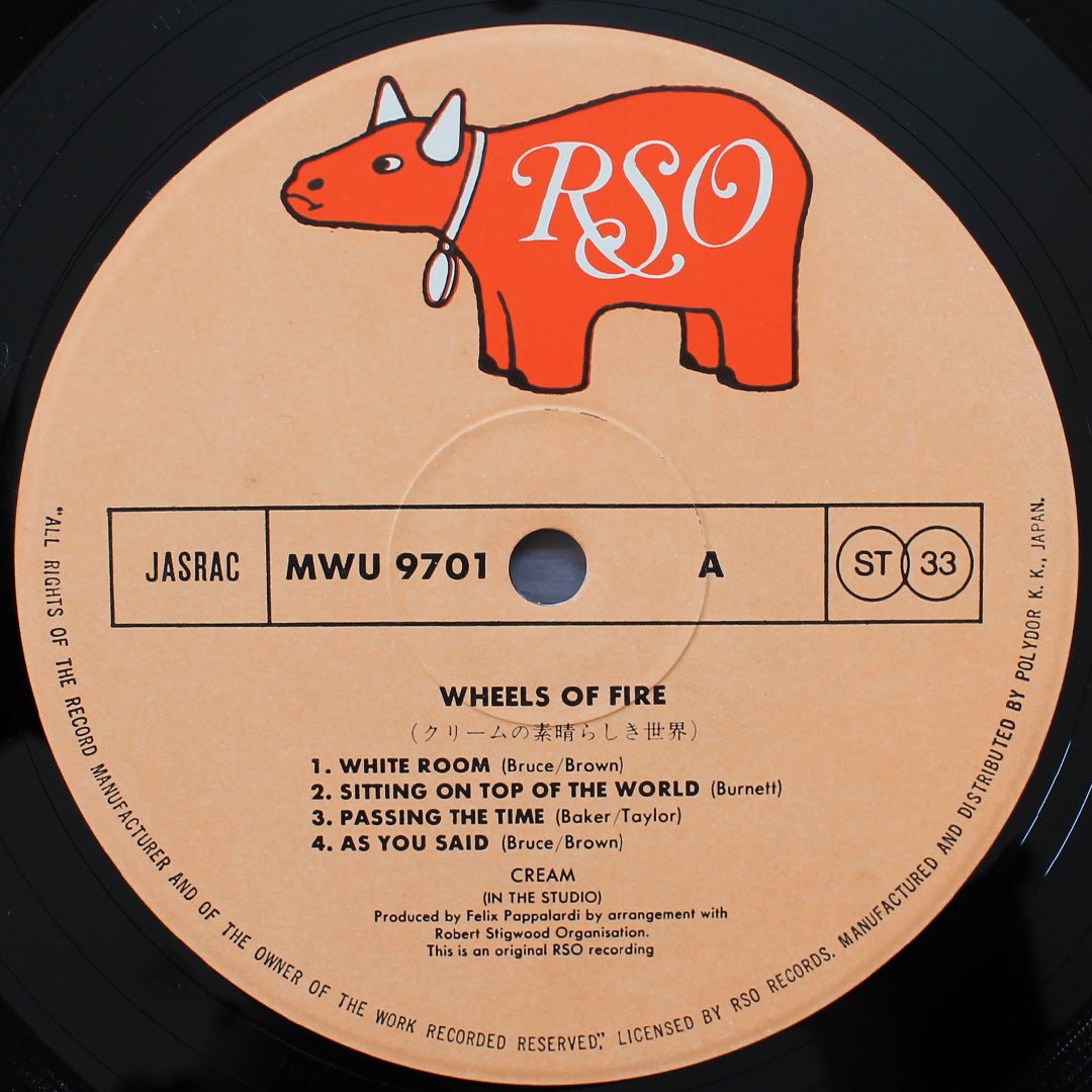 Cream - Wheels Of Fire Japan Vinyl