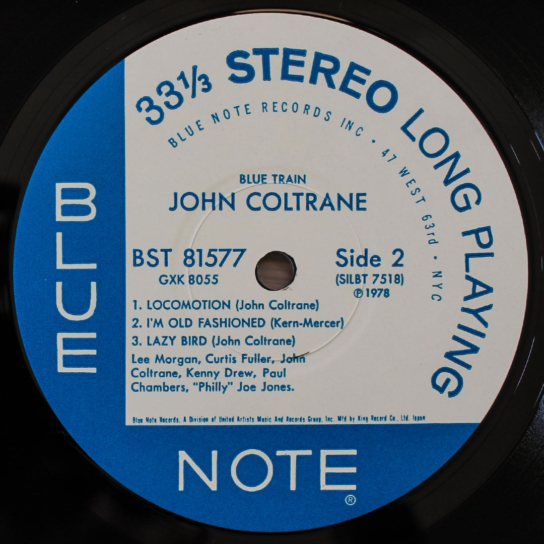 John Coltrane - Blue Train Japan Vinyl