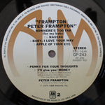 Peter Frampton - Frampton 33'lük LP PLAK Japan Vinyl