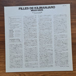 Miles Davis – Filles De Kilimanjaro 33'lük LP PLAK Japan Vinyl