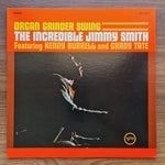The Incredible Jimmy Smith Featuring Kenny Burrell & Grady Tate – Organ Grinder 33'lük LP PLAK Japan Vinyl