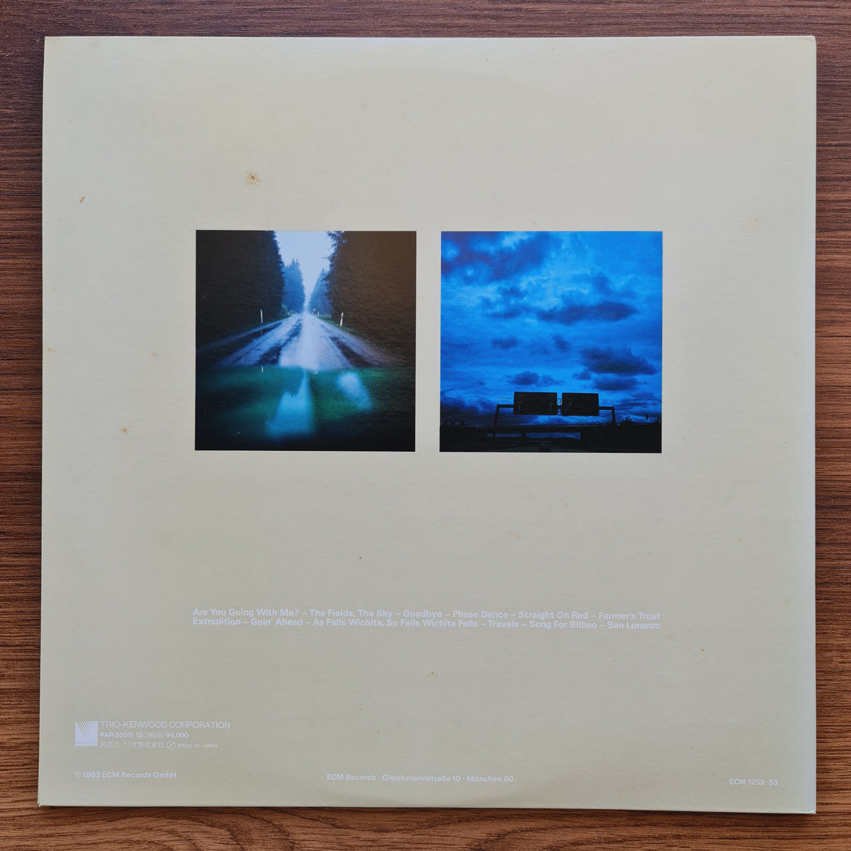 Pat Metheny Group – Travels 33'lük LP PLAK Japan Vinyl