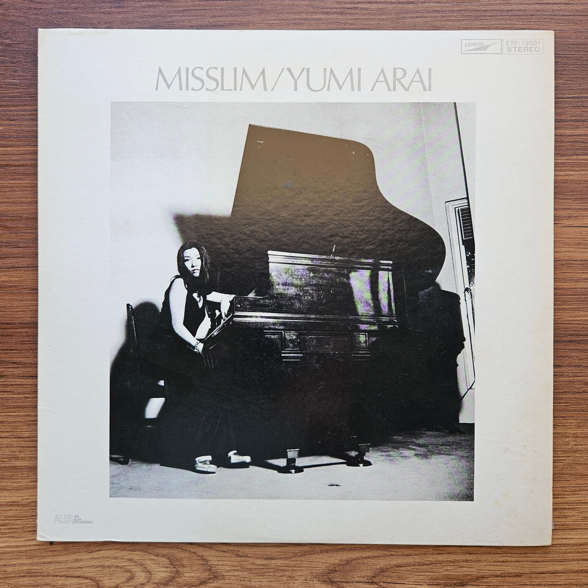 Yumi Arai – Misslim 33'lük LP PLAK Japan Vinyl