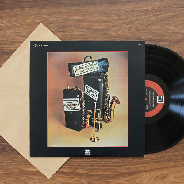 Kenny Dorham With Cannonball Adderley &amp; Sonny Rollins - Kenny Dorham And Friends 33 LP RECORD
