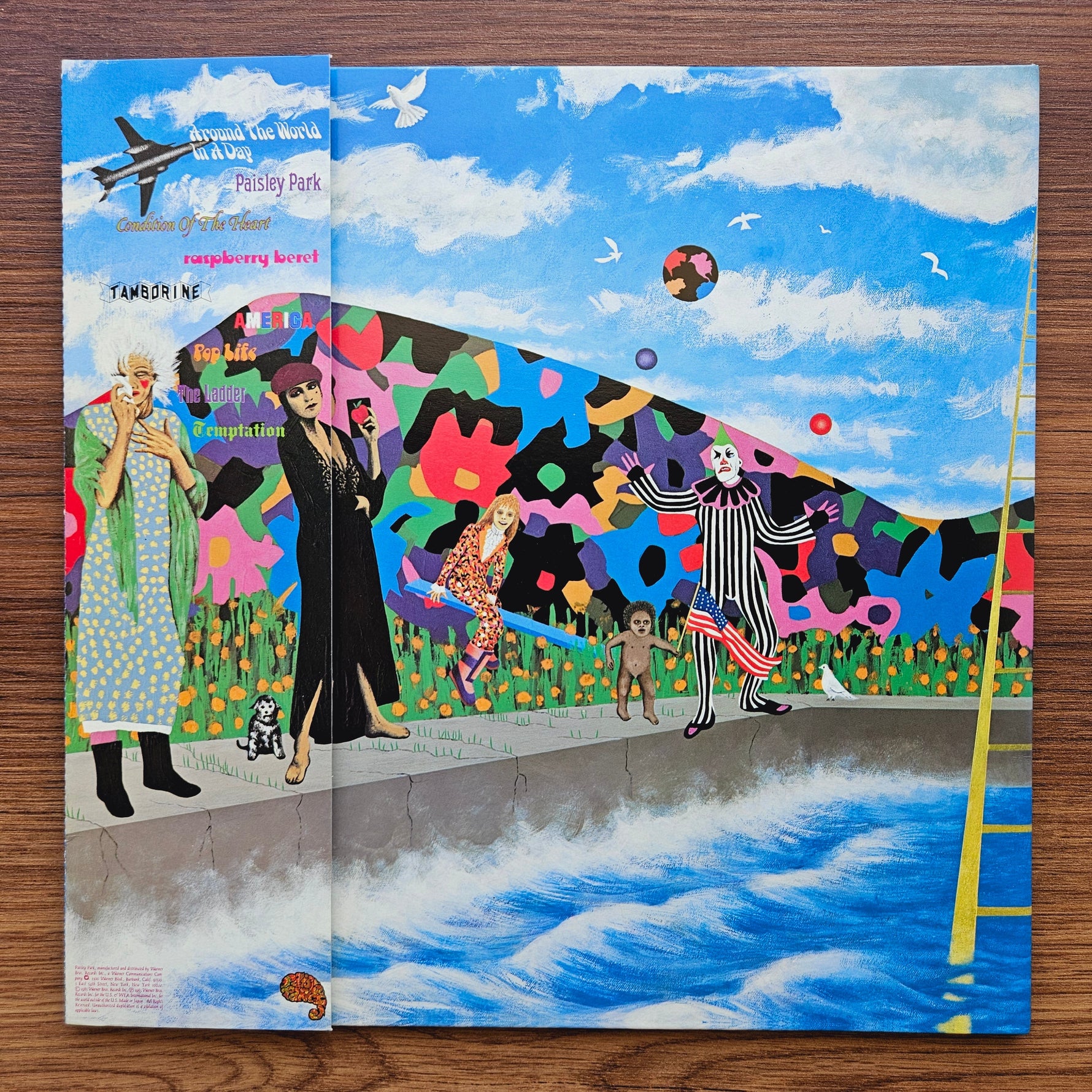Prince And The Revolution ‎– Around The World In A Day 33'lük LP PLAK Japan Vinyl