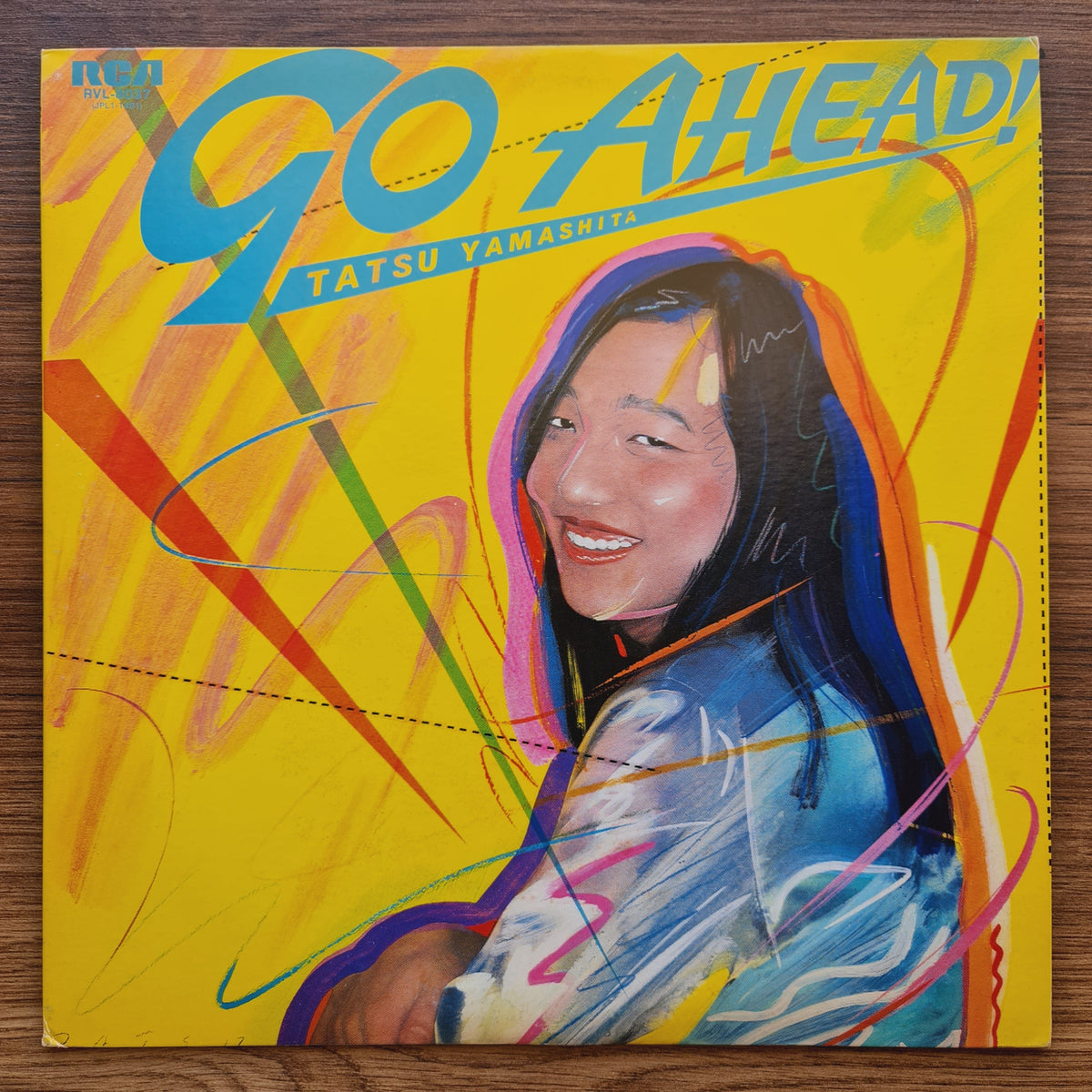 Tatsuro Yamashita - Go Ahead! 33'lük LP PLAK Japan Vinyl