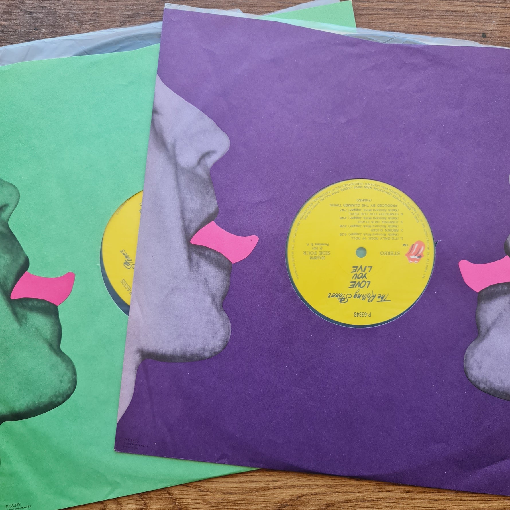 The Rolling Stones – Love You Live 33'lük LP PLAK Japan Vinyl