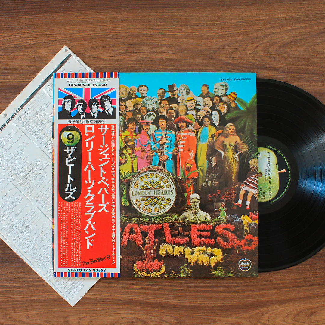 The Beatles - Sgt. Pepper's Lonely Hearts Club Band 33'lük LP PLAK Japan Vinyl