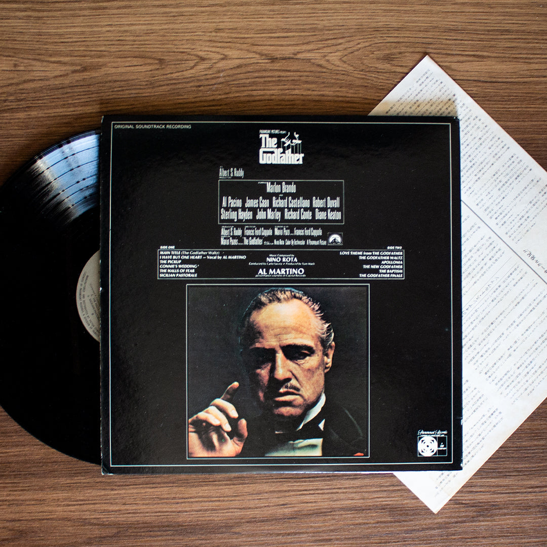 Nino Rota - Godfather 33'lük LP PLAK Japan Vinyl