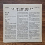 Clifford Brown - Memorial Album Japan Vinyl