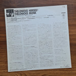 Thelonious Monk – Thelonious Himself 33'lük LP PLAK Japan Vinyl