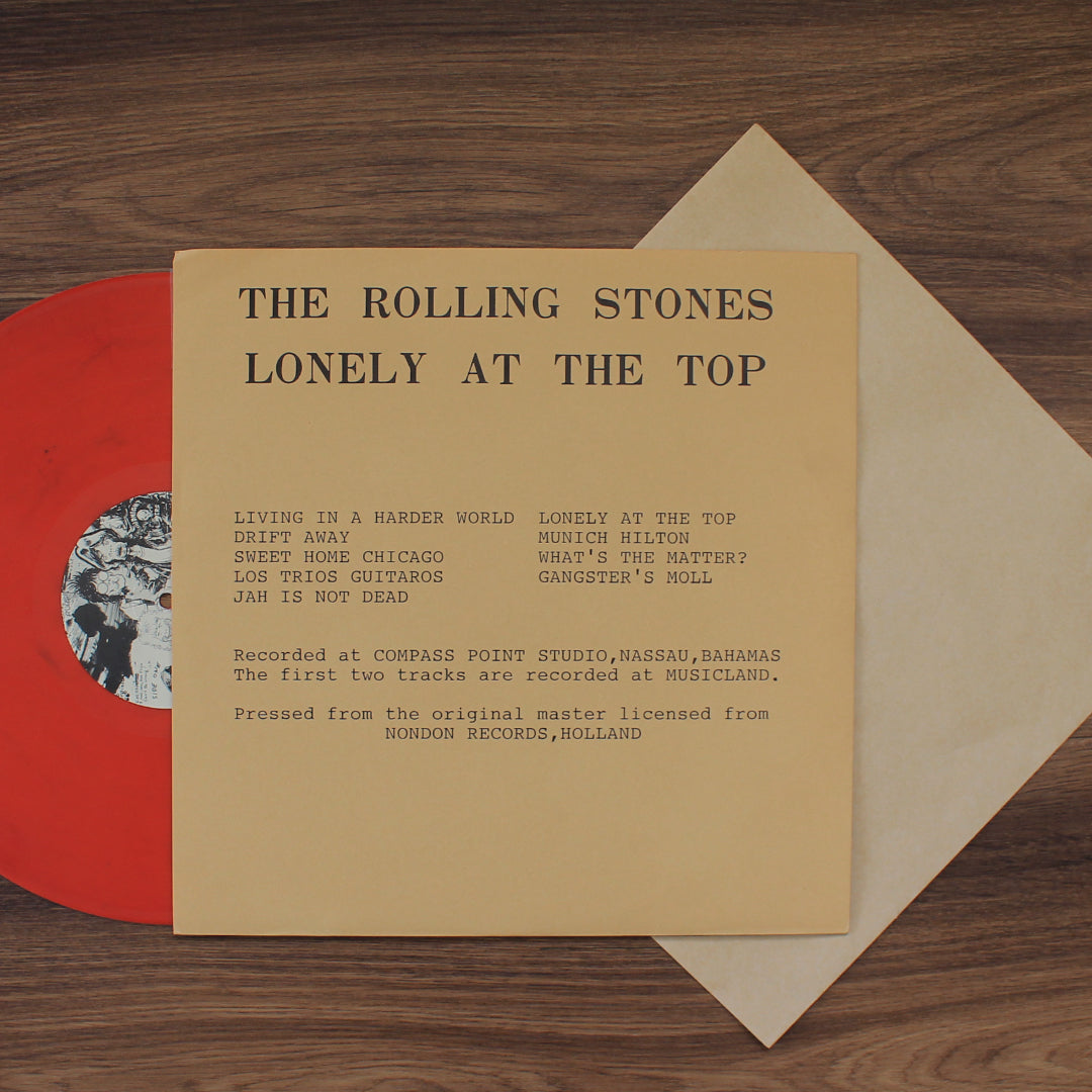 Rolling Stones - Lonely At The Top 33'lük LP PLAK Japan Vinyl