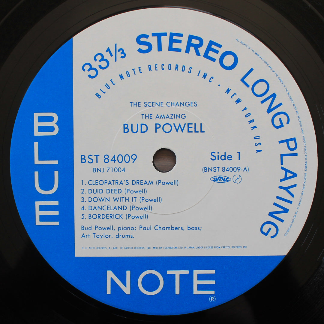 Bud Powell - The Scene Changes, Vol. 5 Japan Vinyl