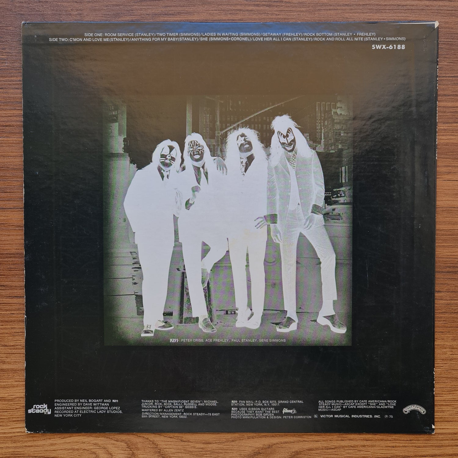 Kiss – Dressed To Kil 33'lük LP PLAK Japan Vinyl