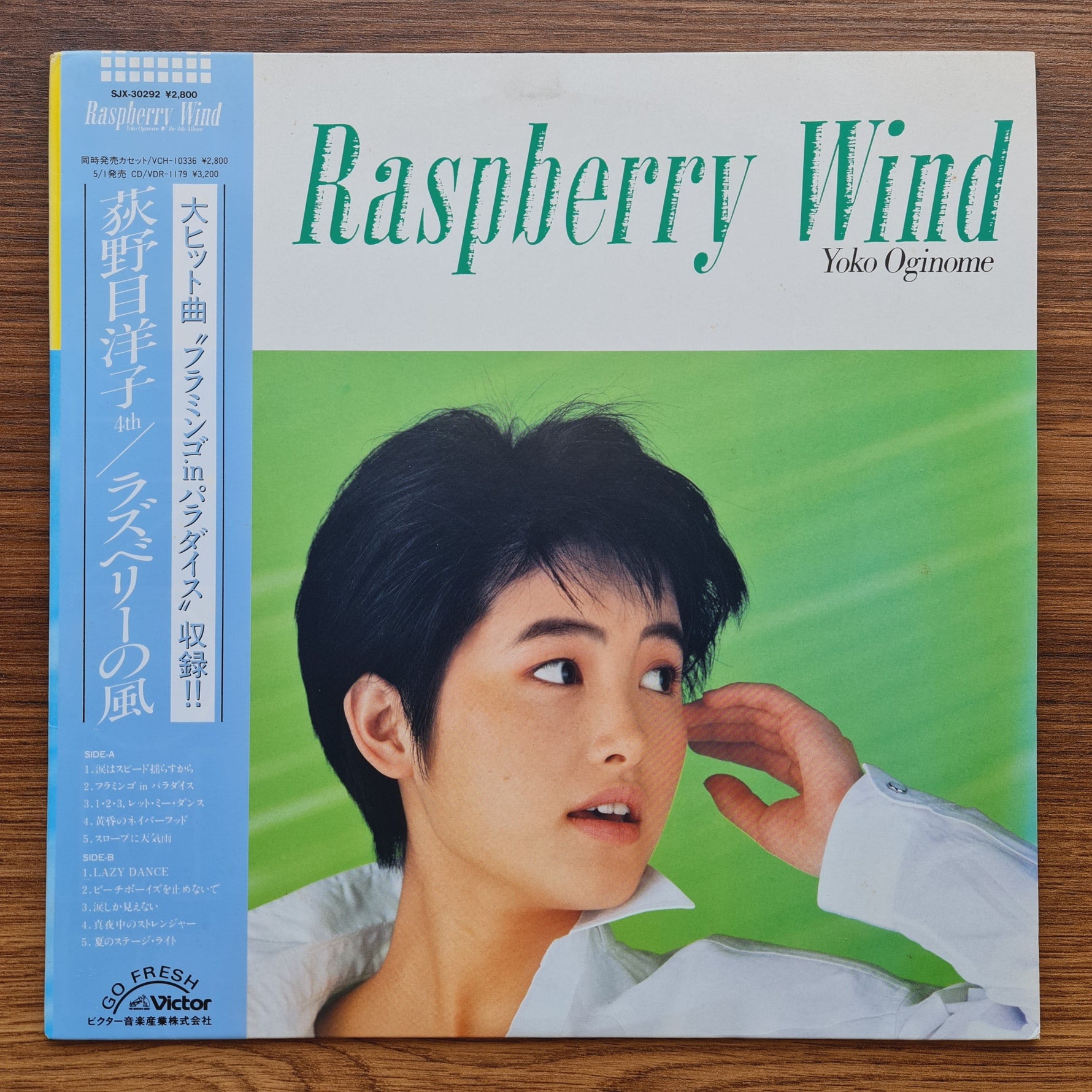 Yoko Oginome – Raspberry Wind Japan Vinyl