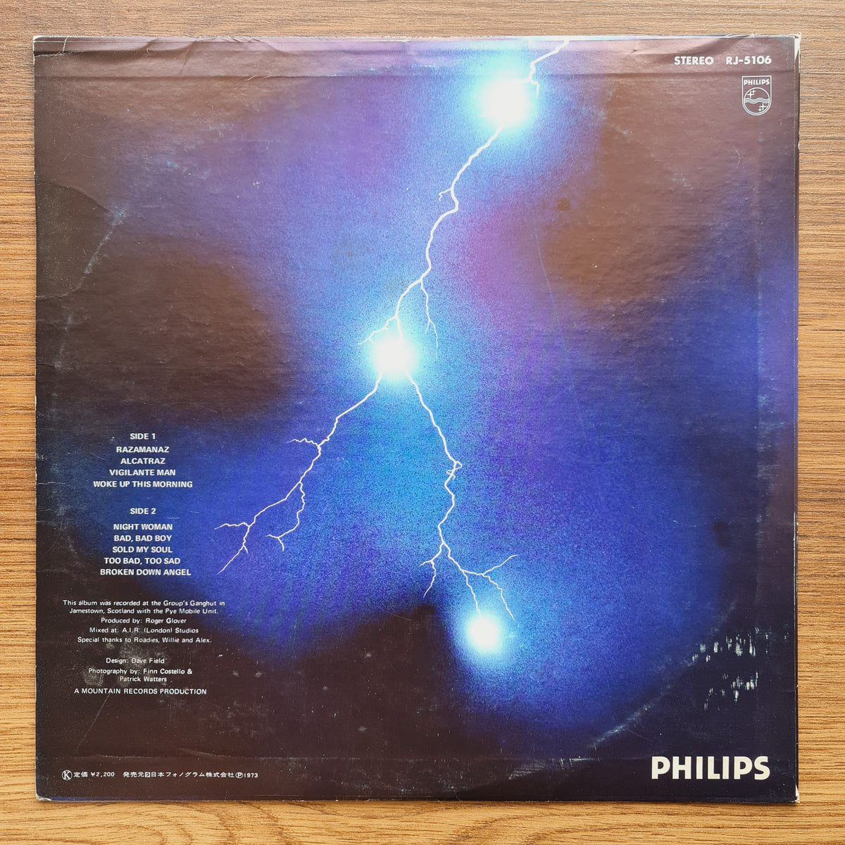 Nazareth – Razamanaz 33'lük LP PLAK Japan Vinyl