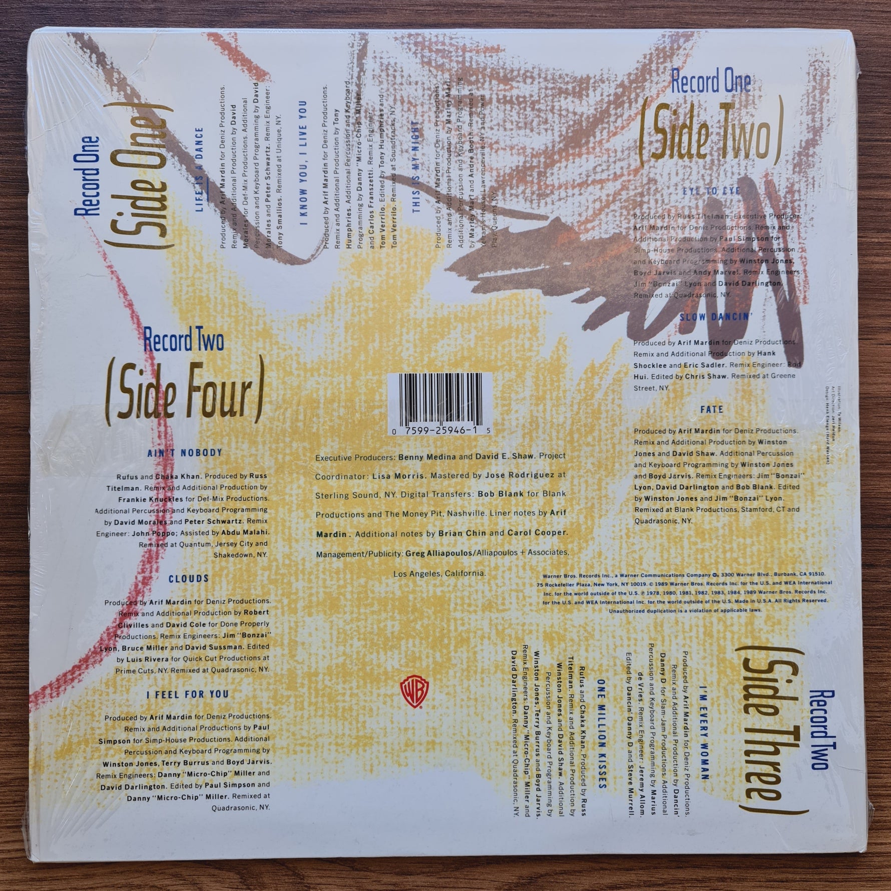 Chaka Khan - Life Is A Dance - The Remix Project Japan Vinyl